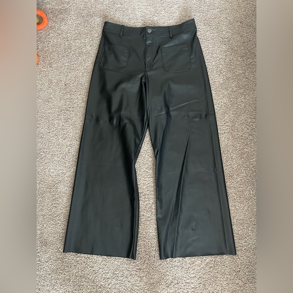 Zara Pants - Zara Ankle Length Faux Leather Pants